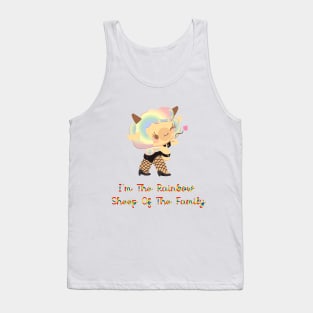 i'm the rainbow sheep of the family (lgbtq) Tank Top